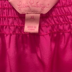 Lilly Pulitzer pink Elsa top